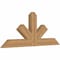 Ekena Millwork Saratoga Timber Gable Bracket, Western Red Cedar, 60"W x 25"H x 3 1/2"D x 5 1/2"F, 10/12 Pitch GBW060X25X0406SAR00SWR - alternate 4